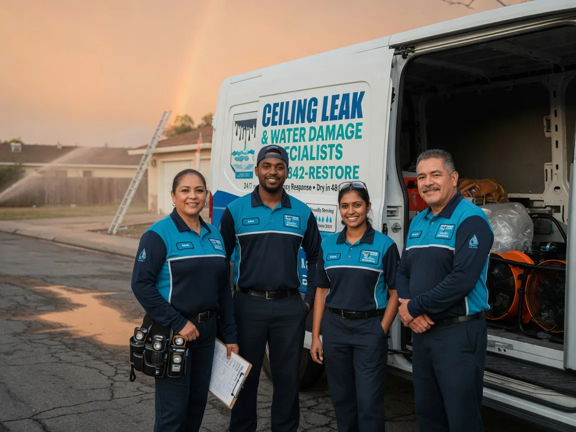 Ceiling Leak Cleanup company in South Lee, MA